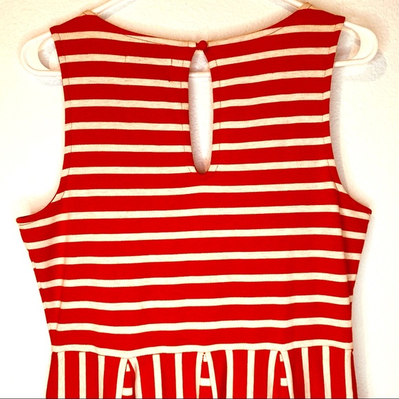 Striped Anthropologie sleeveless dress - Picture 4 of 5
